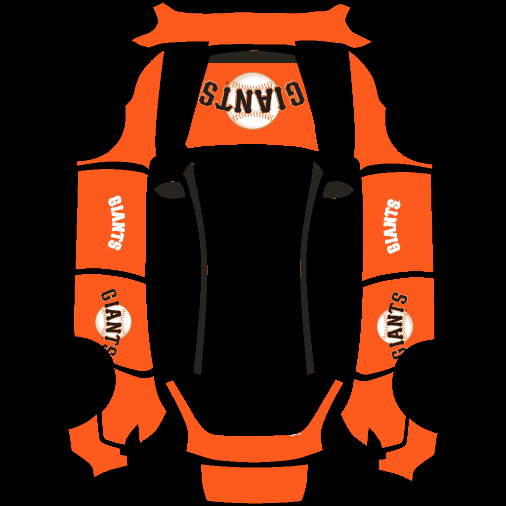 San Francisco Giants Paint Shop wrap