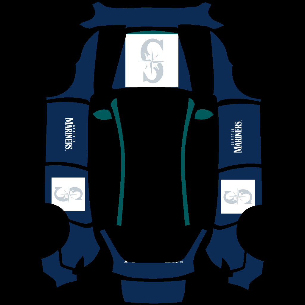 Seattle Mariners Paint Shop wrap
