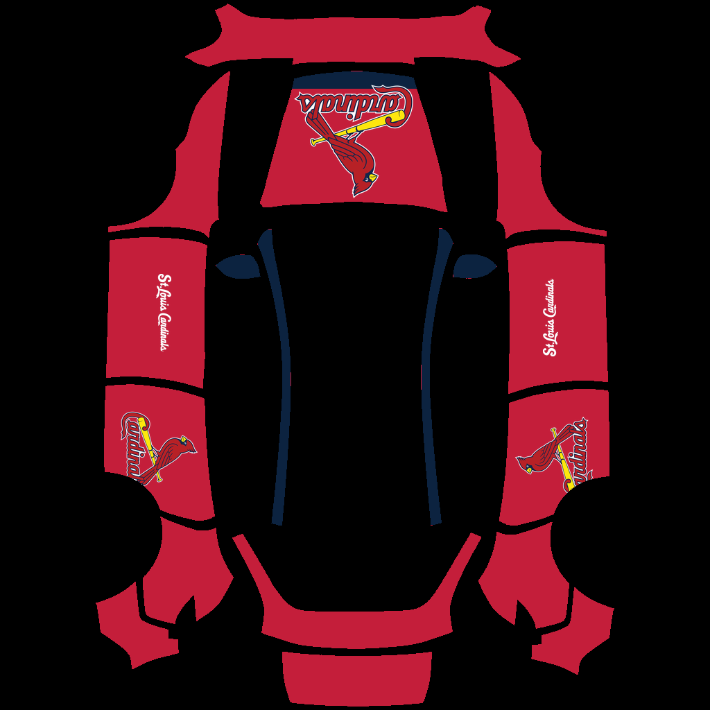 St. Louis Cardinals Paint Shop wrap