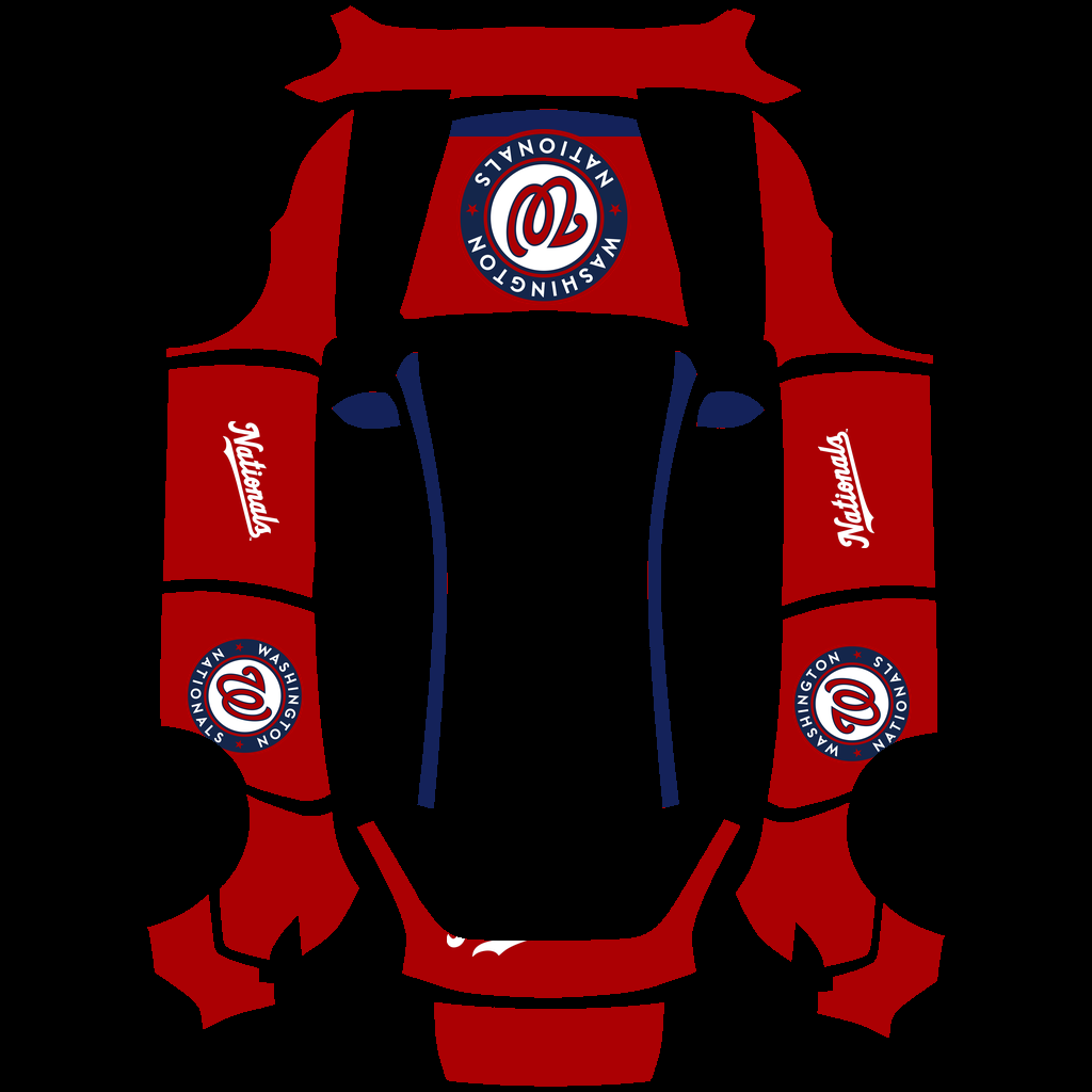 Washington Nationals Paint Shop wrap
