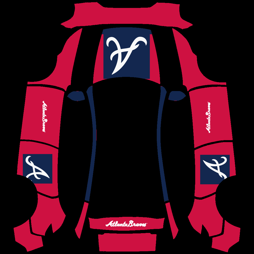 Atlanta Braves Paint Shop wrap