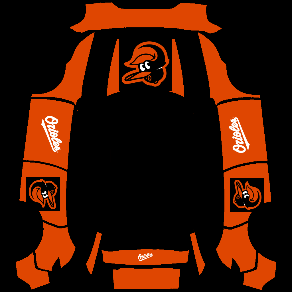 Baltimore Orioles Paint Shop wrap