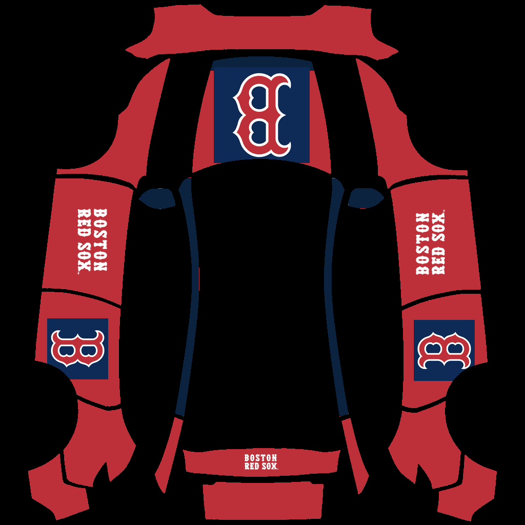 Boston Red Sox Paint Shop wrap