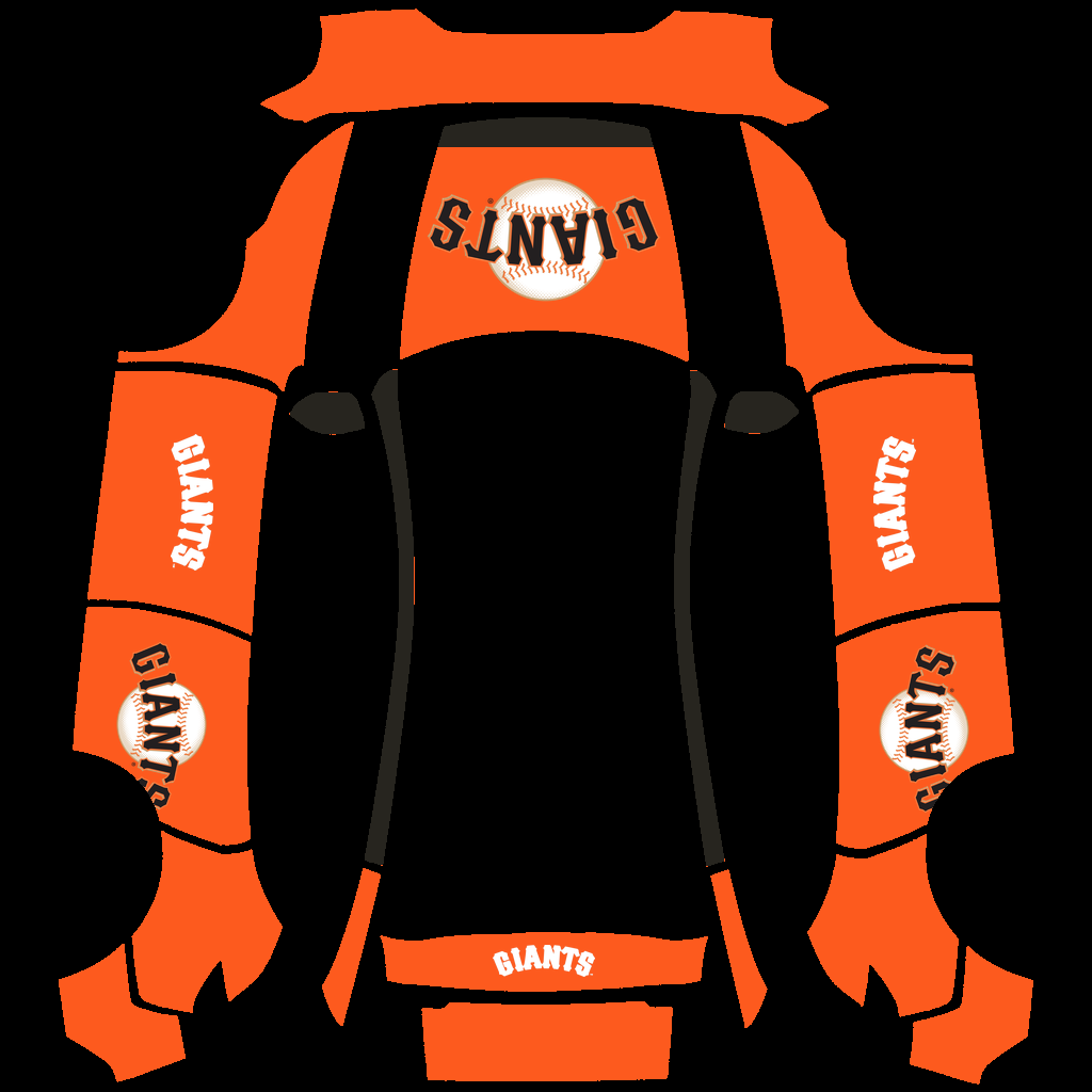 San Francisco Giants Paint Shop wrap