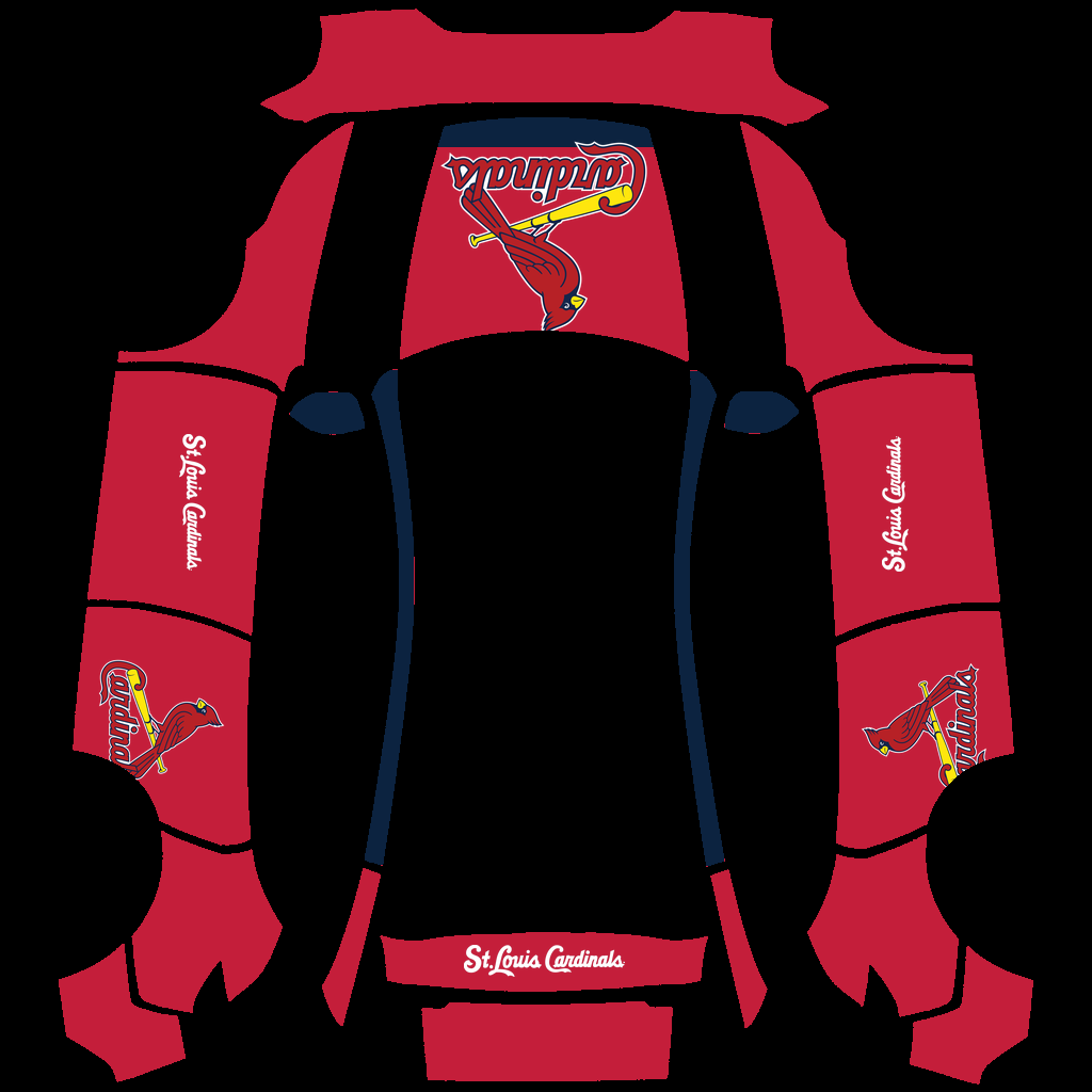 St. Louis Cardinals Paint Shop wrap