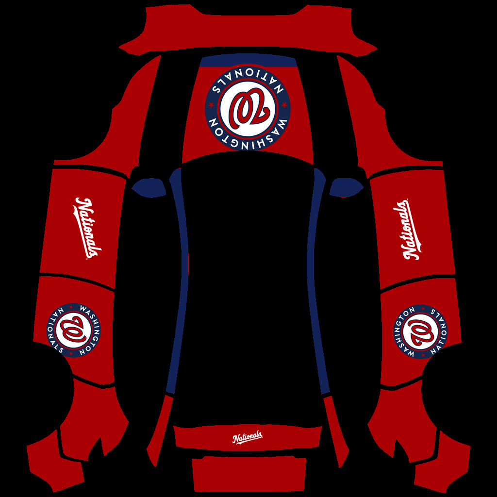 Washington Nationals Paint Shop wrap