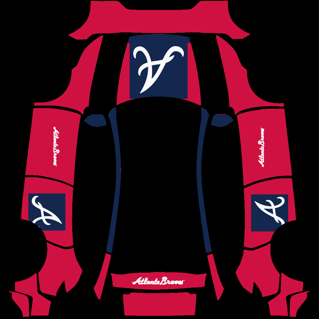 Atlanta Braves Paint Shop wrap