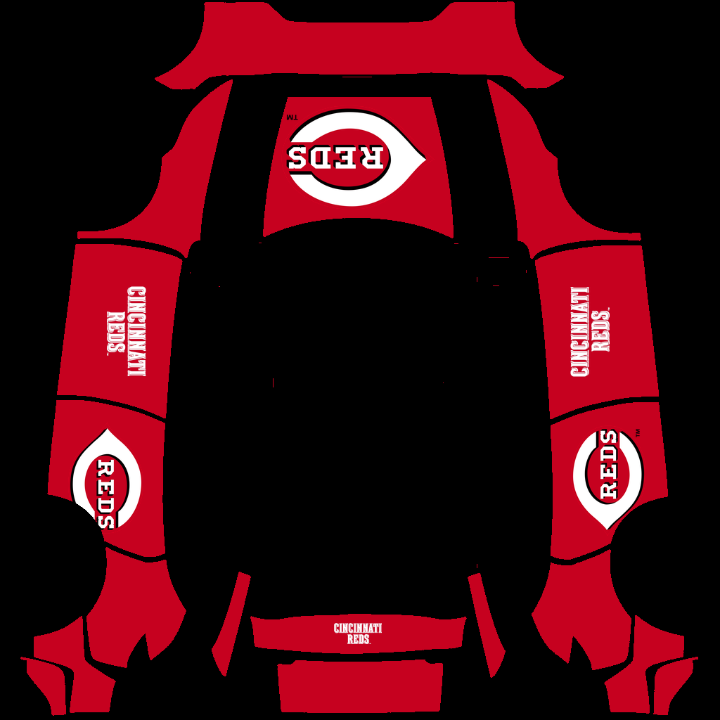 Cincinnati Reds Paint Shop wrap