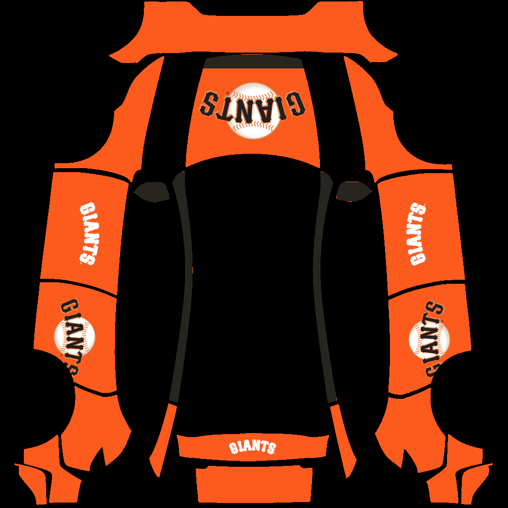 San Francisco Giants Paint Shop wrap