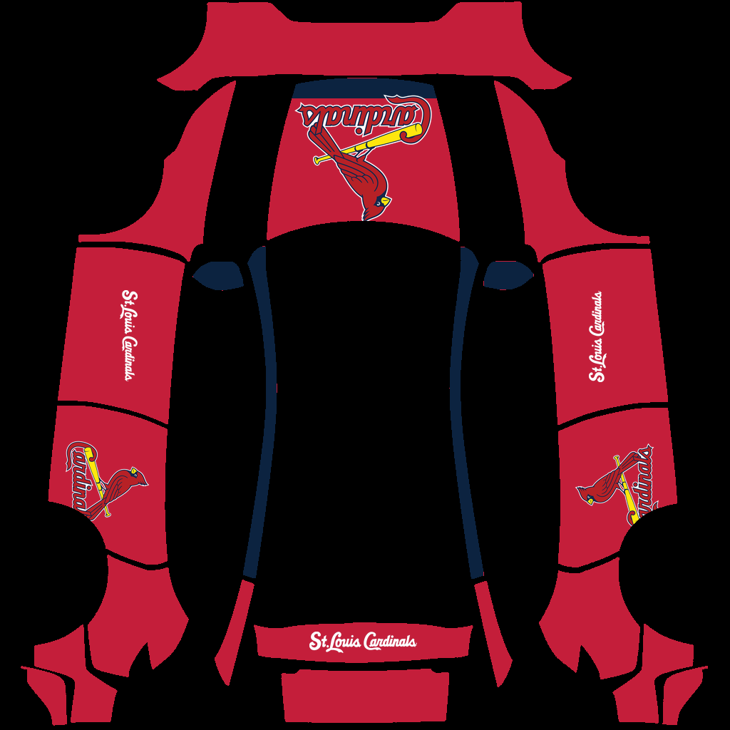 St. Louis Cardinals Paint Shop wrap