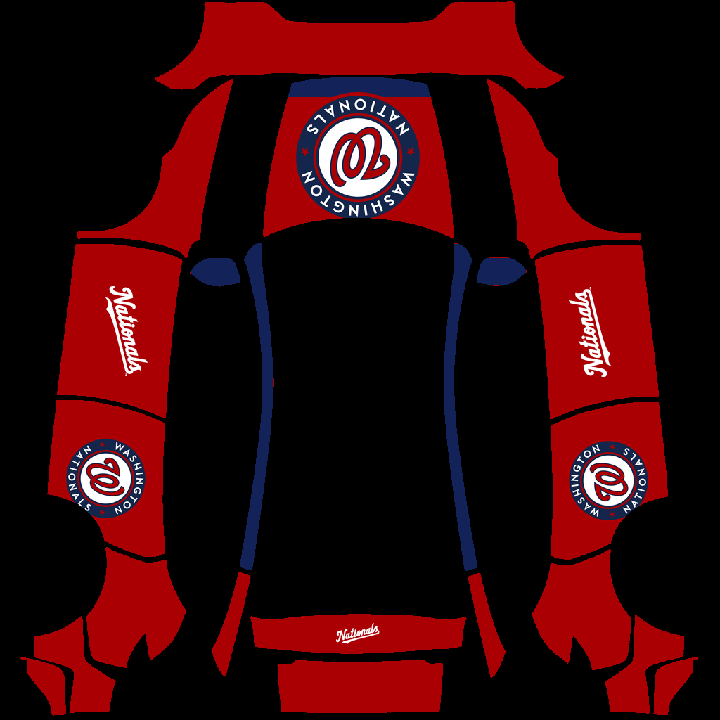 Washington Nationals Paint Shop wrap
