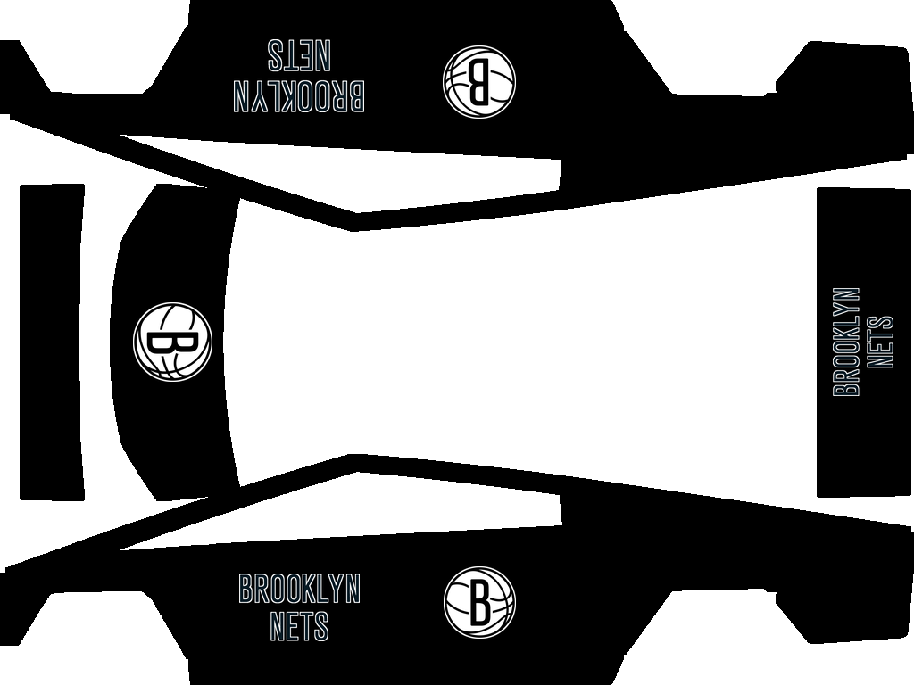 Brooklyn Nets Paint Shop wrap