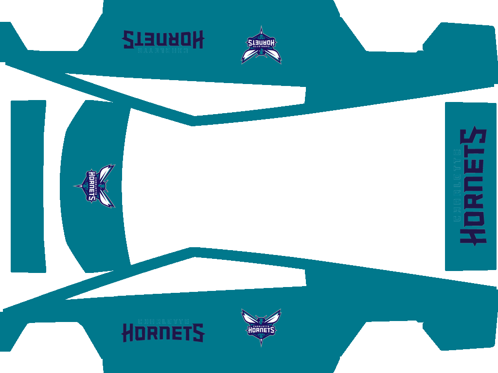 Charlotte Hornets Paint Shop wrap