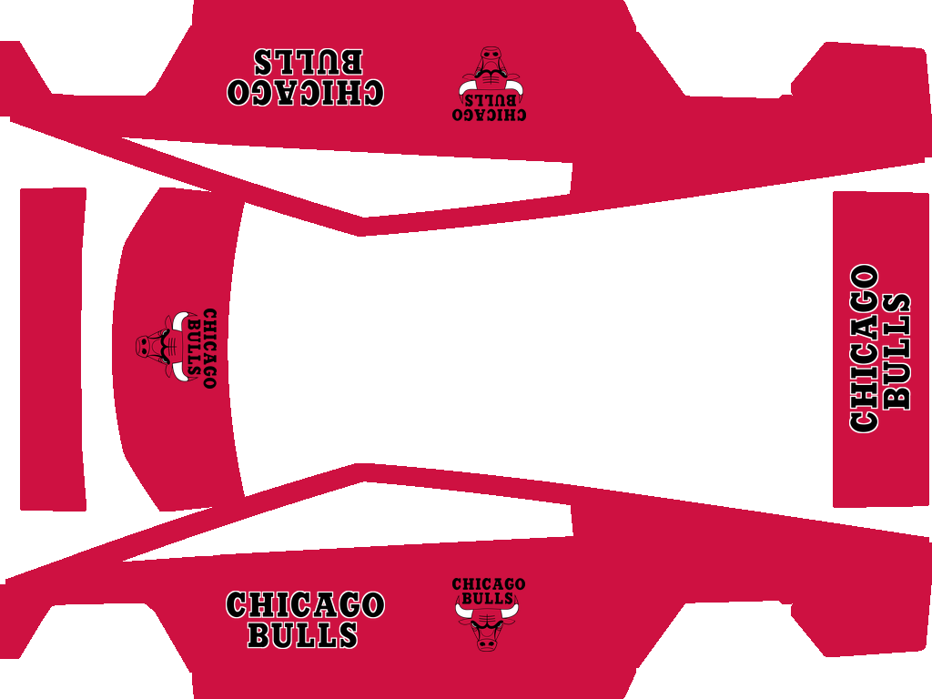 Chicago Bulls Paint Shop wrap