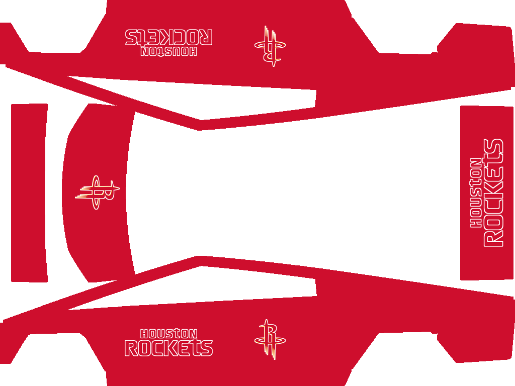 Houston Rockets Paint Shop wrap
