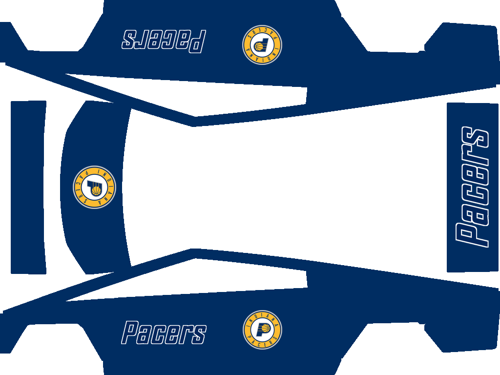 Indiana Pacers Paint Shop wrap