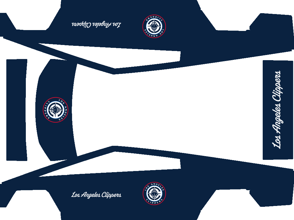Los Angeles Clippers Paint Shop wrap