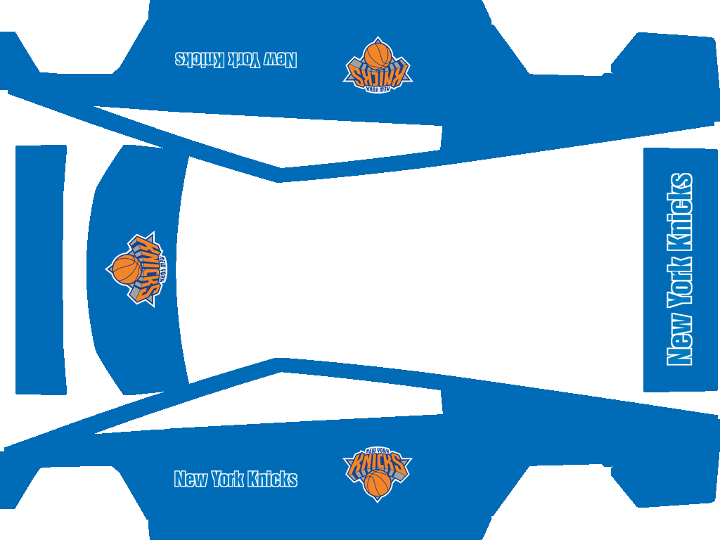 New York Knicks Paint Shop wrap