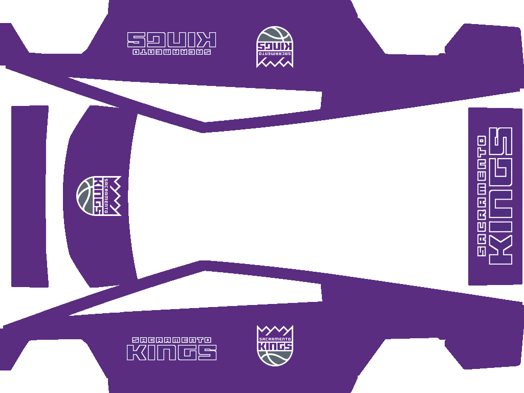 Sacramento Kings Paint Shop wrap