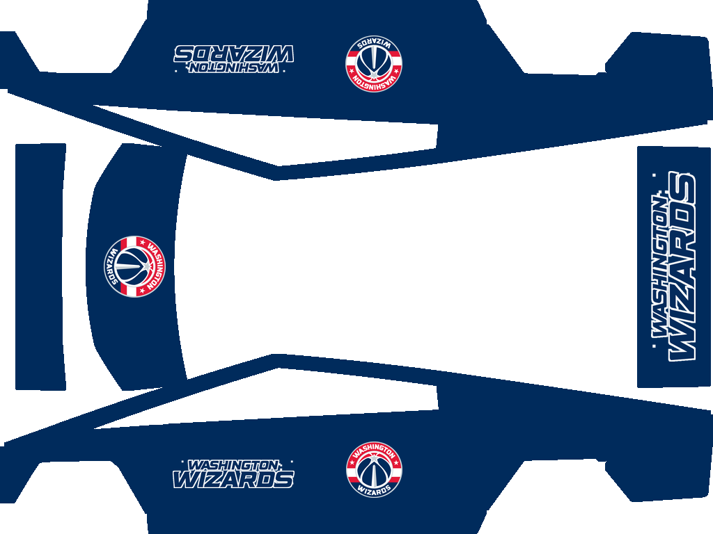 Washington Wizards Paint Shop wrap