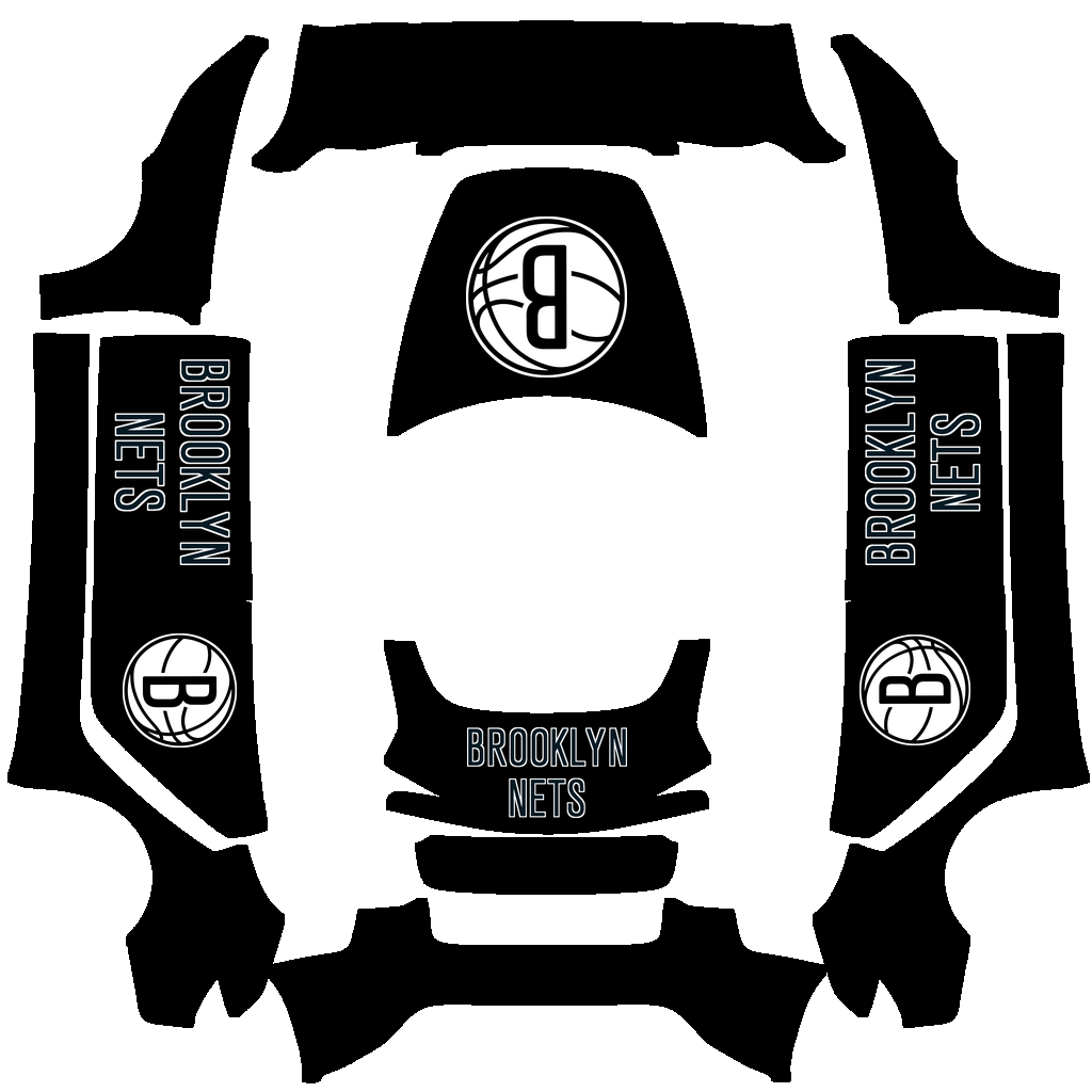 Brooklyn Nets Paint Shop wrap