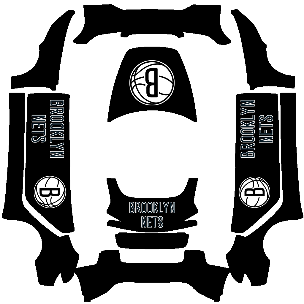 Brooklyn Nets Paint Shop wrap