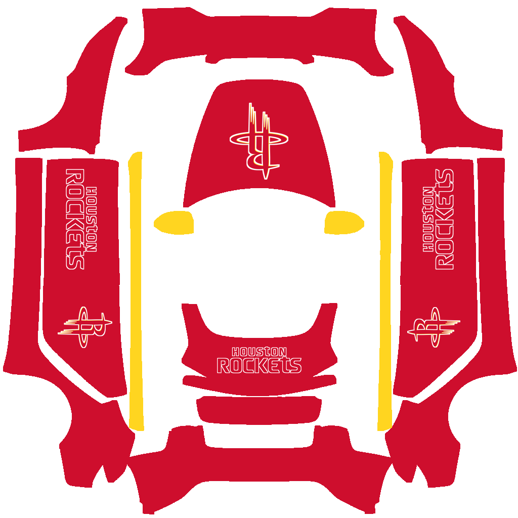 Houston Rockets Paint Shop wrap