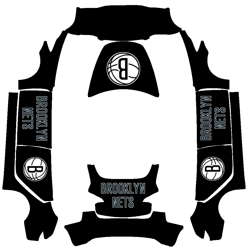 Brooklyn Nets Paint Shop wrap