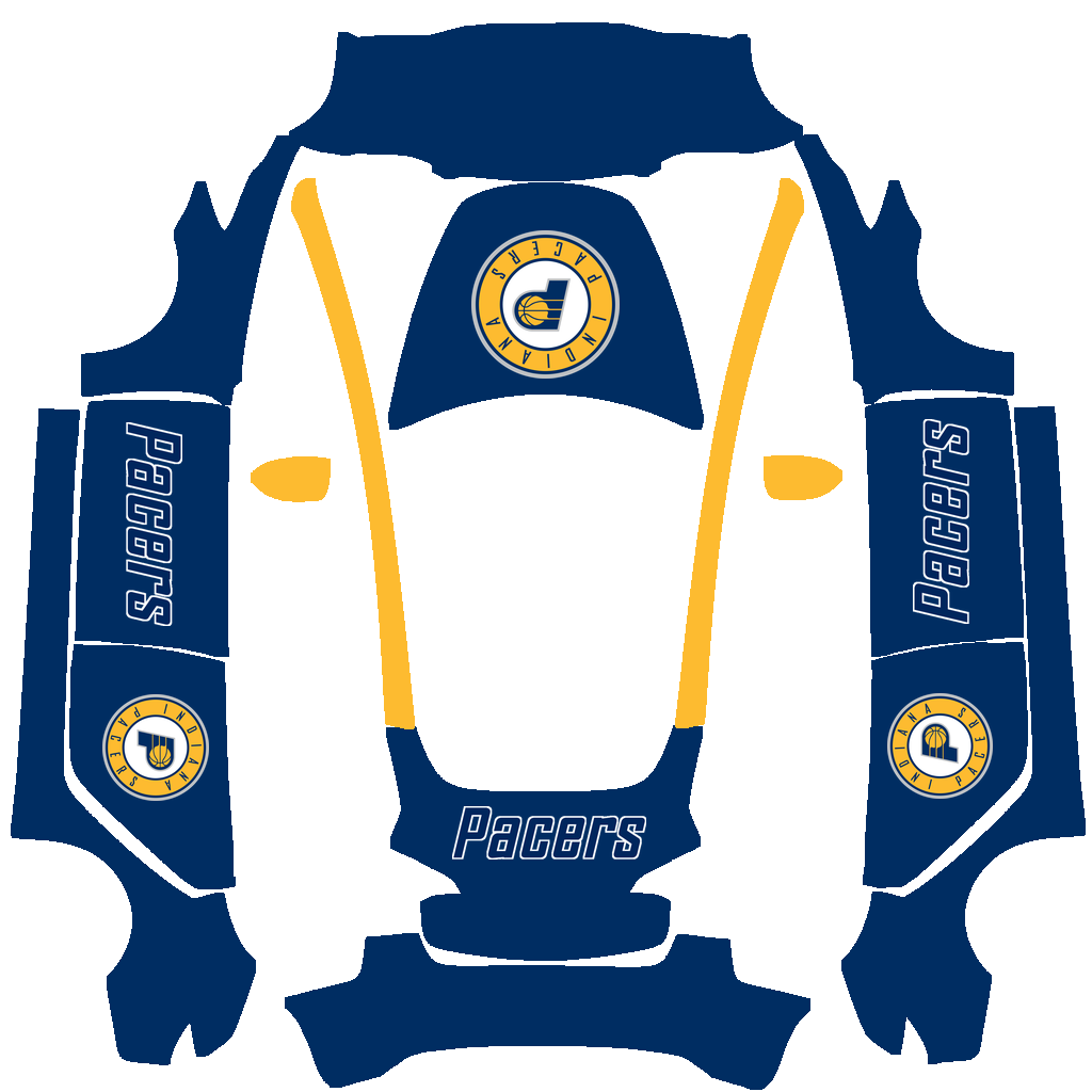 Indiana Pacers Paint Shop wrap