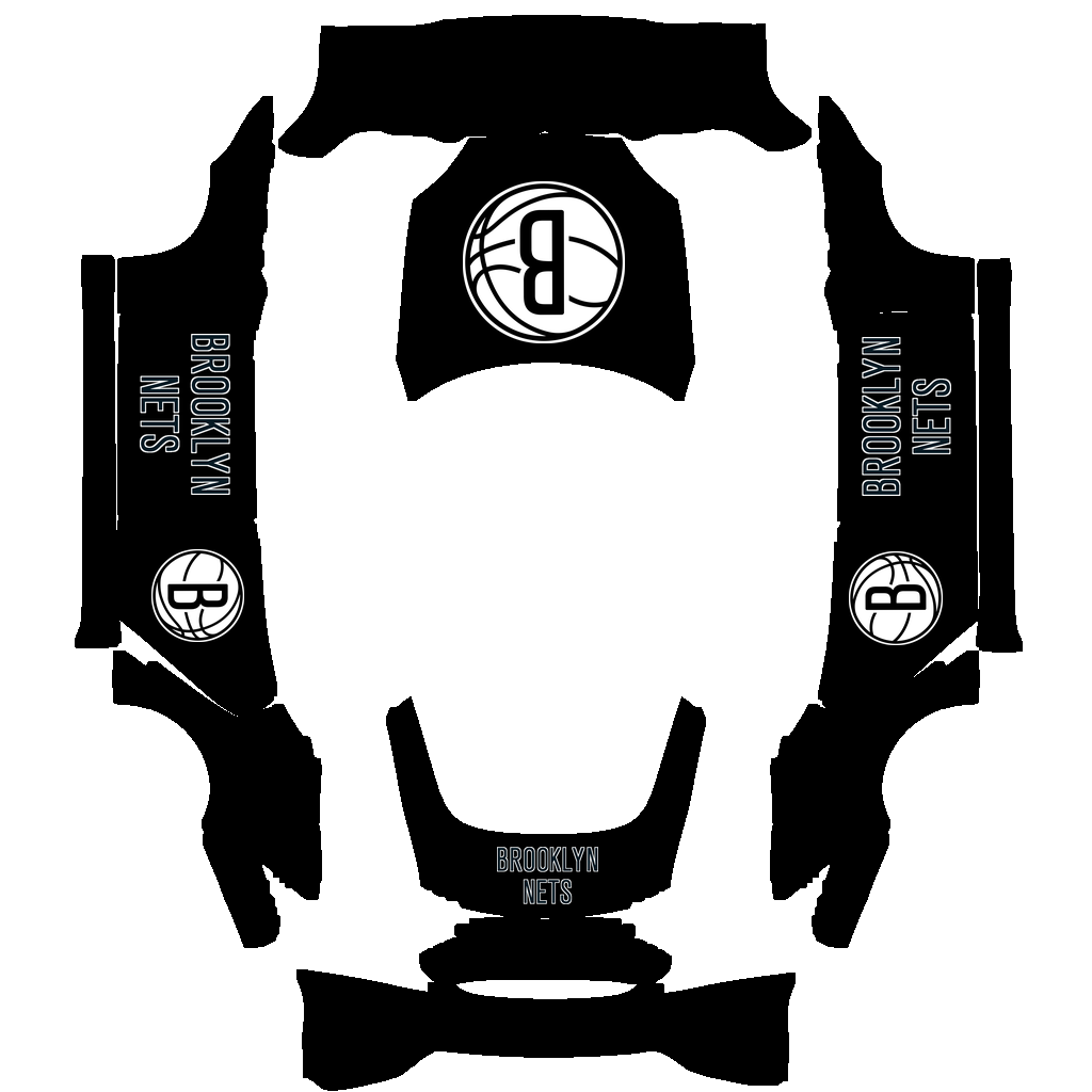 Brooklyn Nets Paint Shop wrap