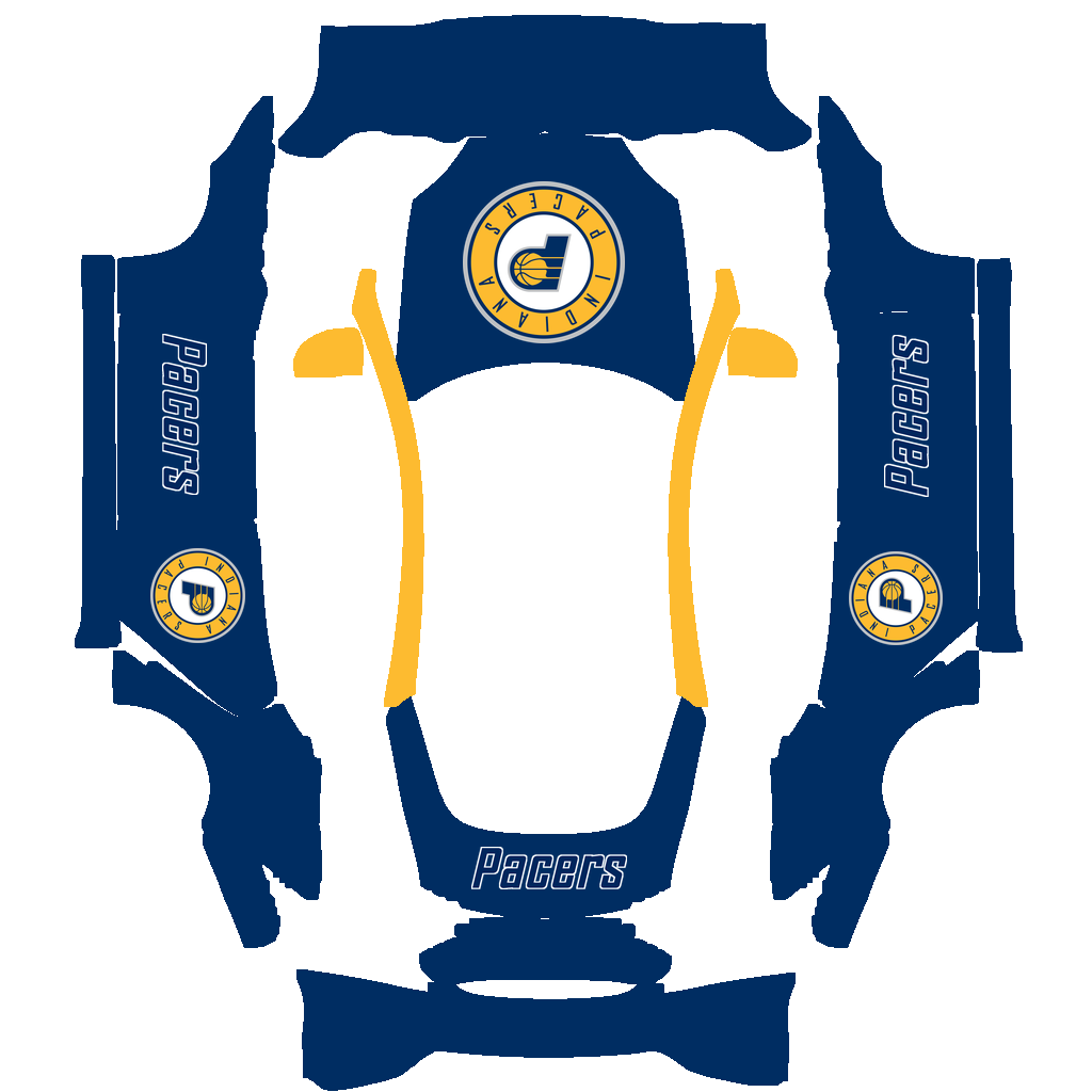 Indiana Pacers Paint Shop wrap