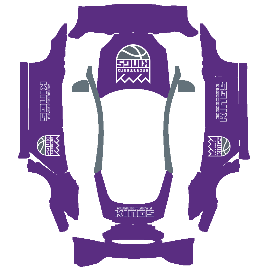 Sacramento Kings Paint Shop wrap