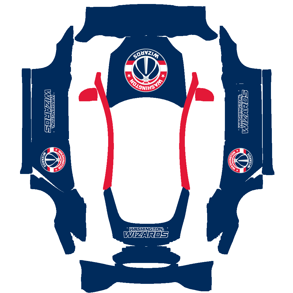 Washington Wizards Paint Shop wrap