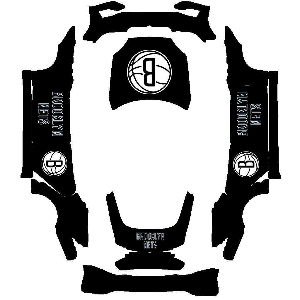 Brooklyn Nets Paint Shop wrap