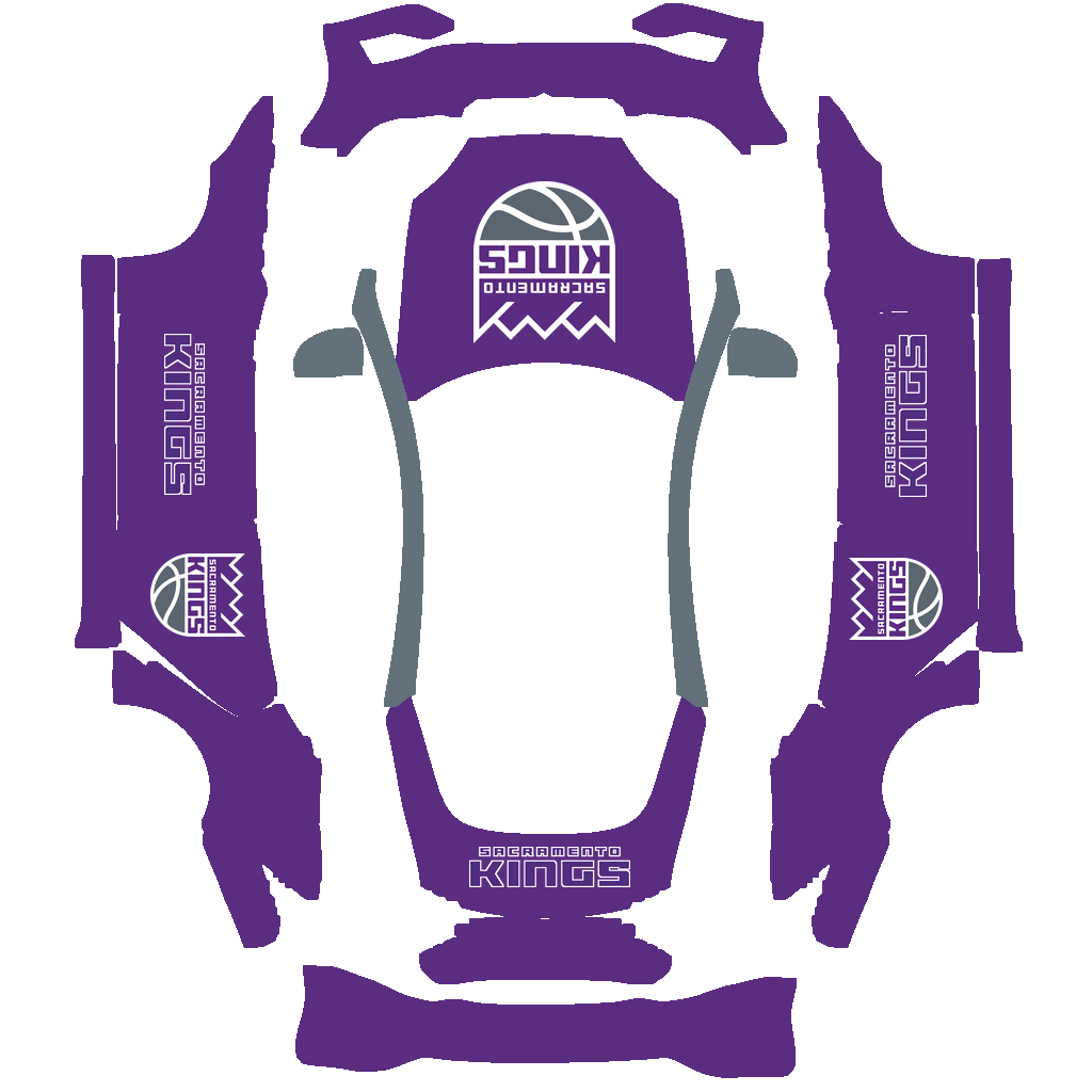 Sacramento Kings Paint Shop wrap