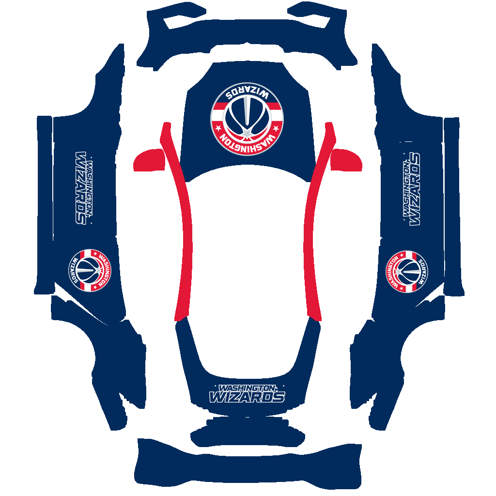 Washington Wizards Paint Shop wrap