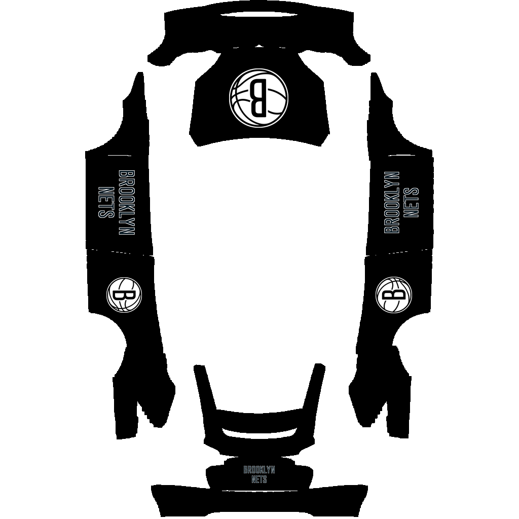 Brooklyn Nets Paint Shop wrap