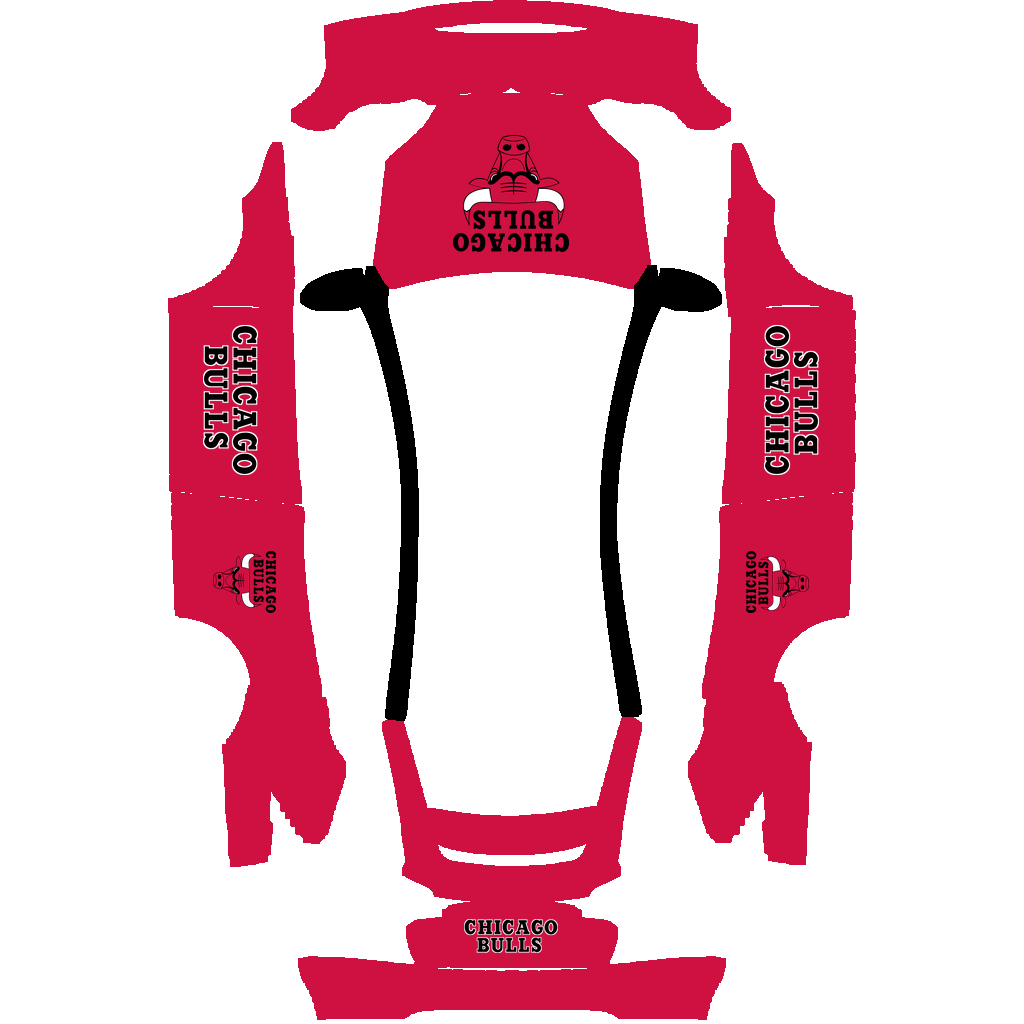 Chicago Bulls Paint Shop wrap