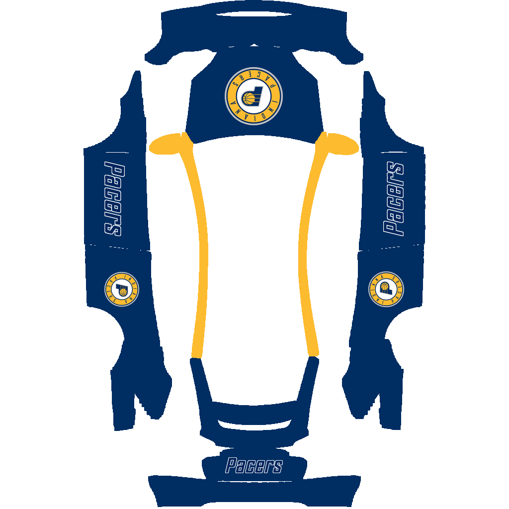 Indiana Pacers Paint Shop wrap
