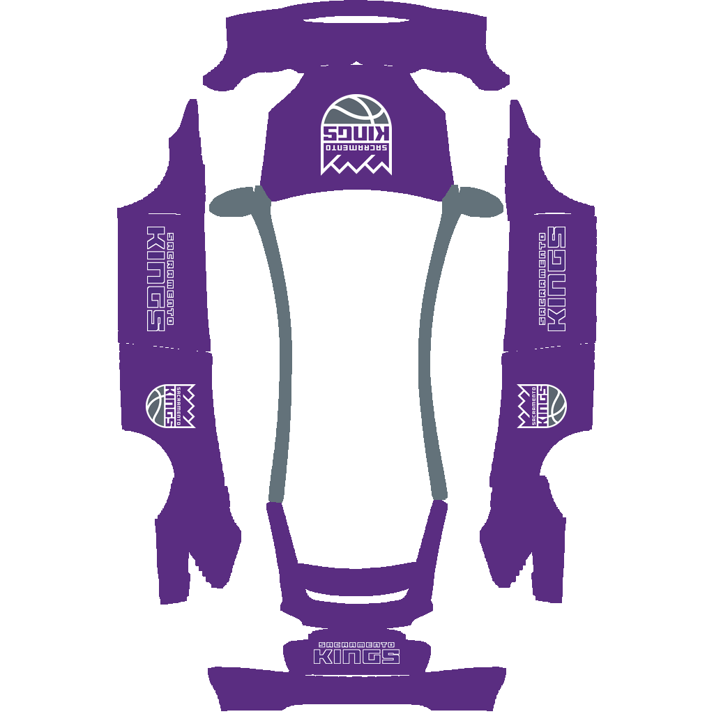 Sacramento Kings Paint Shop wrap