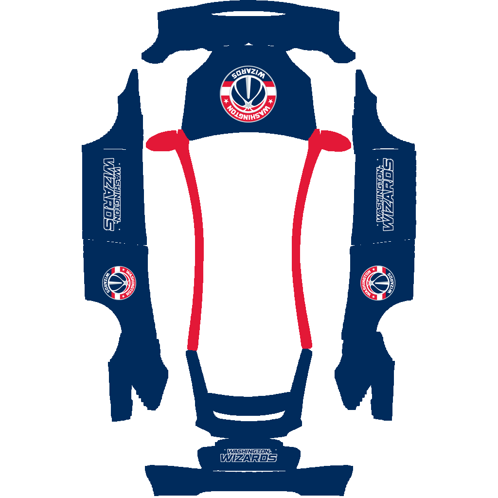 Washington Wizards Paint Shop wrap