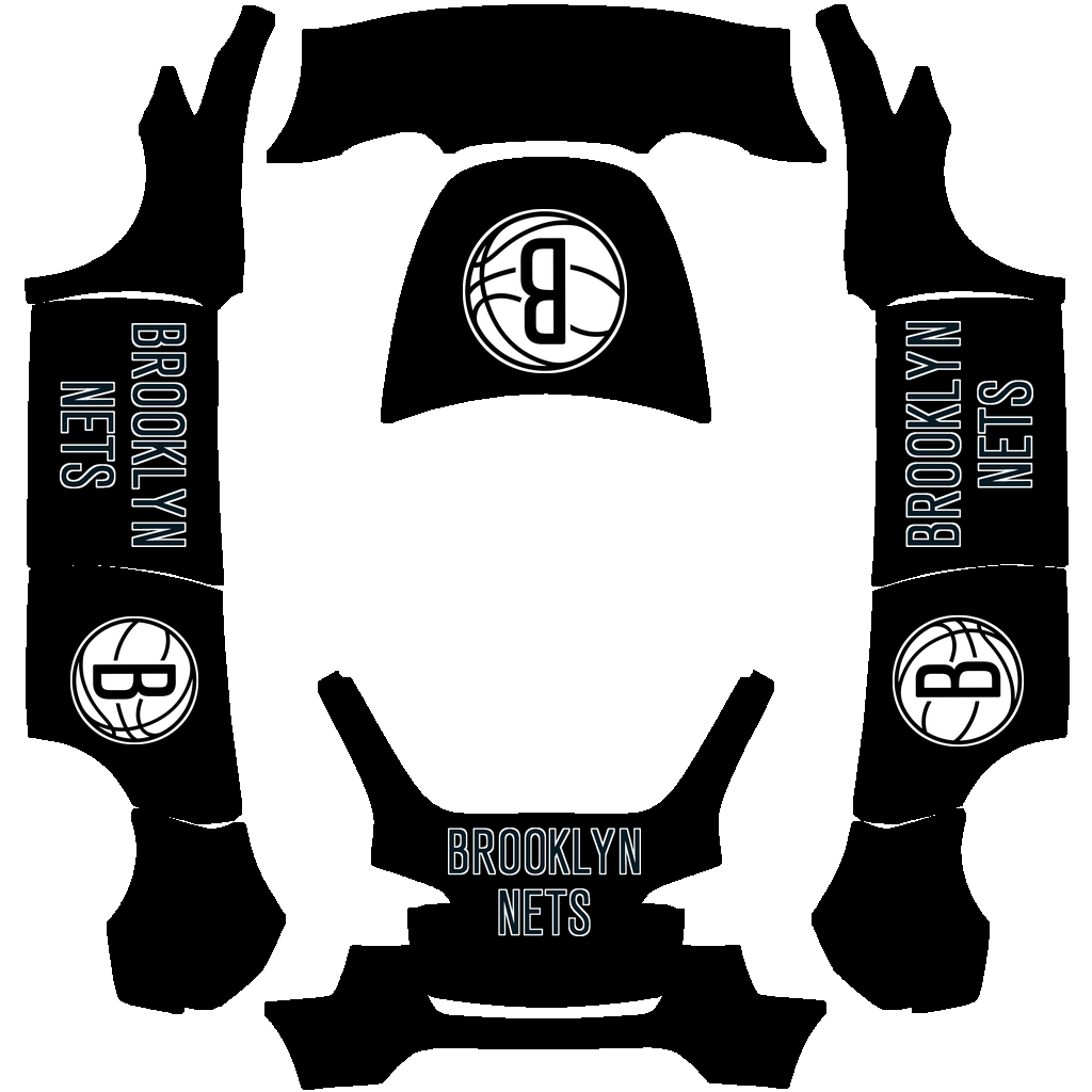 Brooklyn Nets Paint Shop wrap