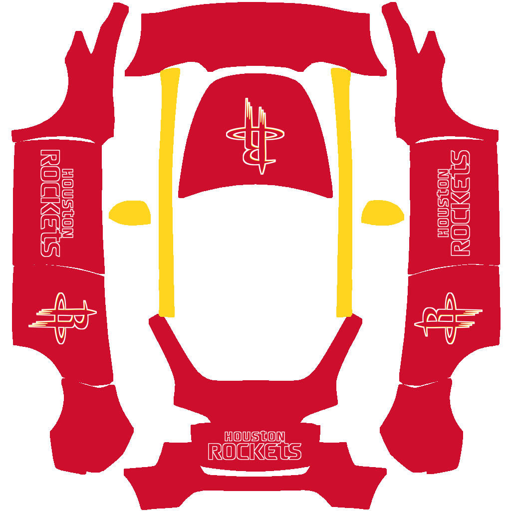 Houston Rockets Paint Shop wrap