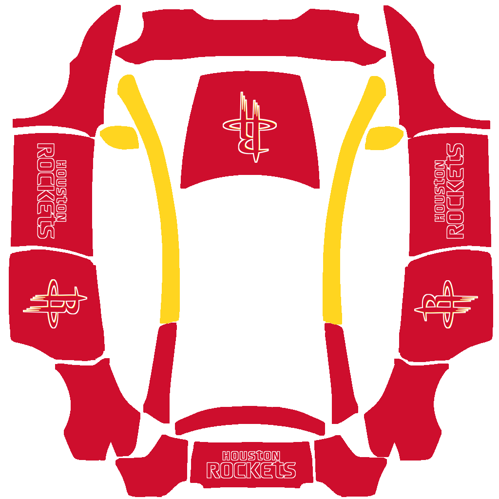 Houston Rockets Paint Shop wrap