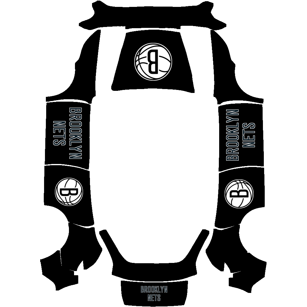 Brooklyn Nets Paint Shop wrap