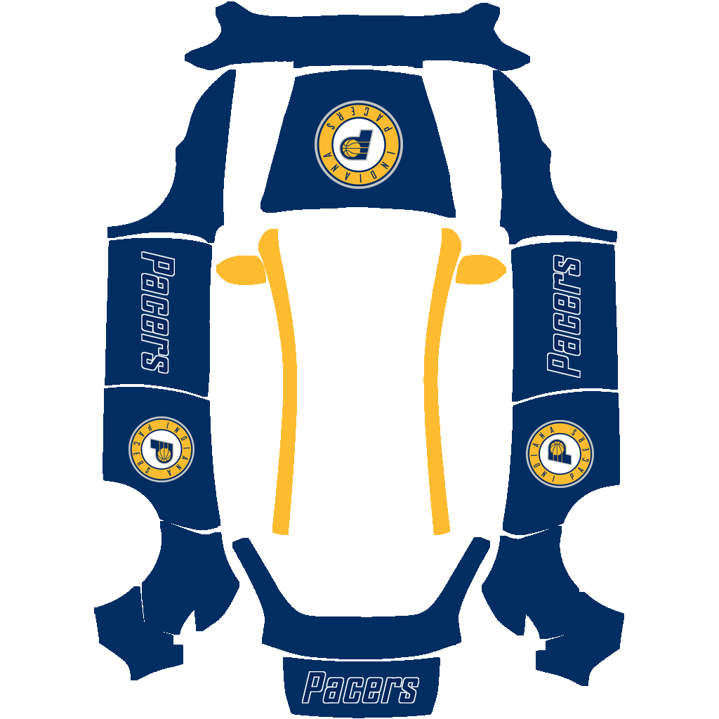 Indiana Pacers Paint Shop wrap