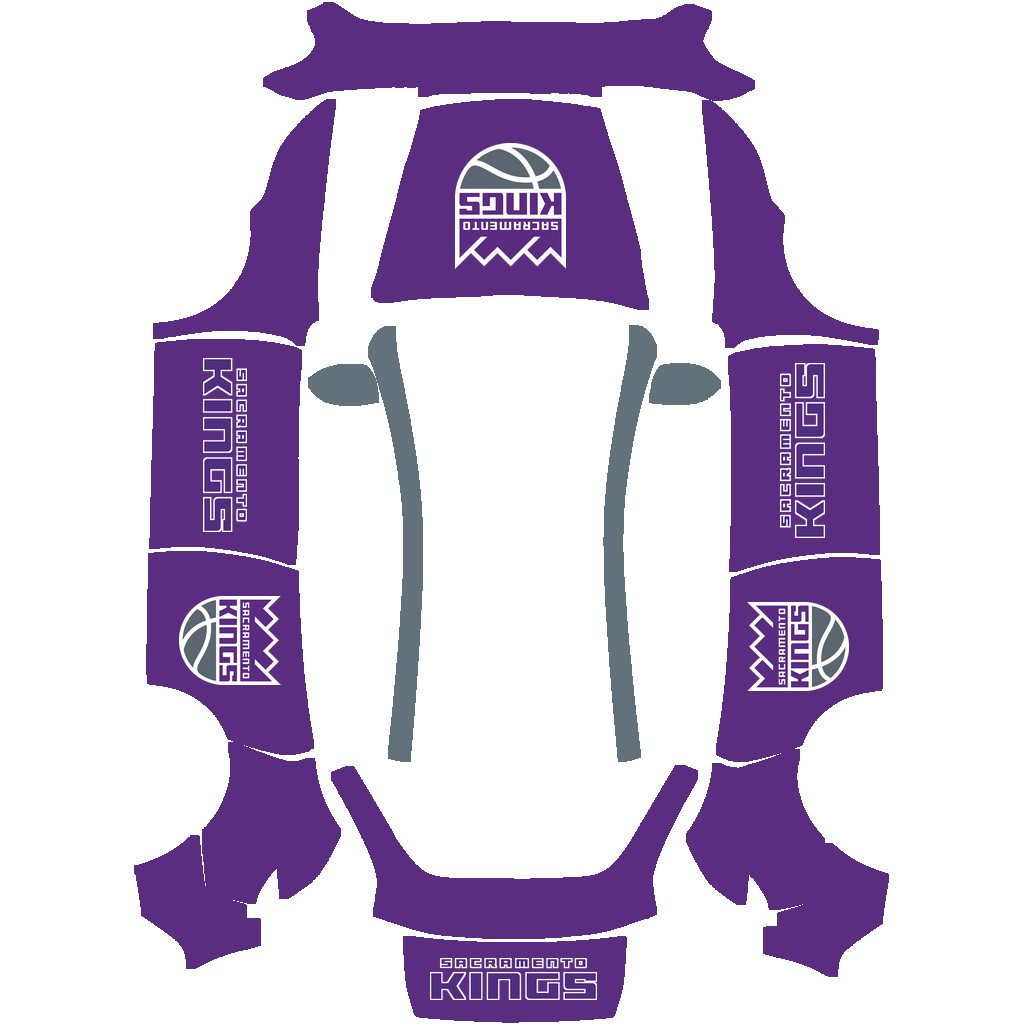 Sacramento Kings Paint Shop wrap