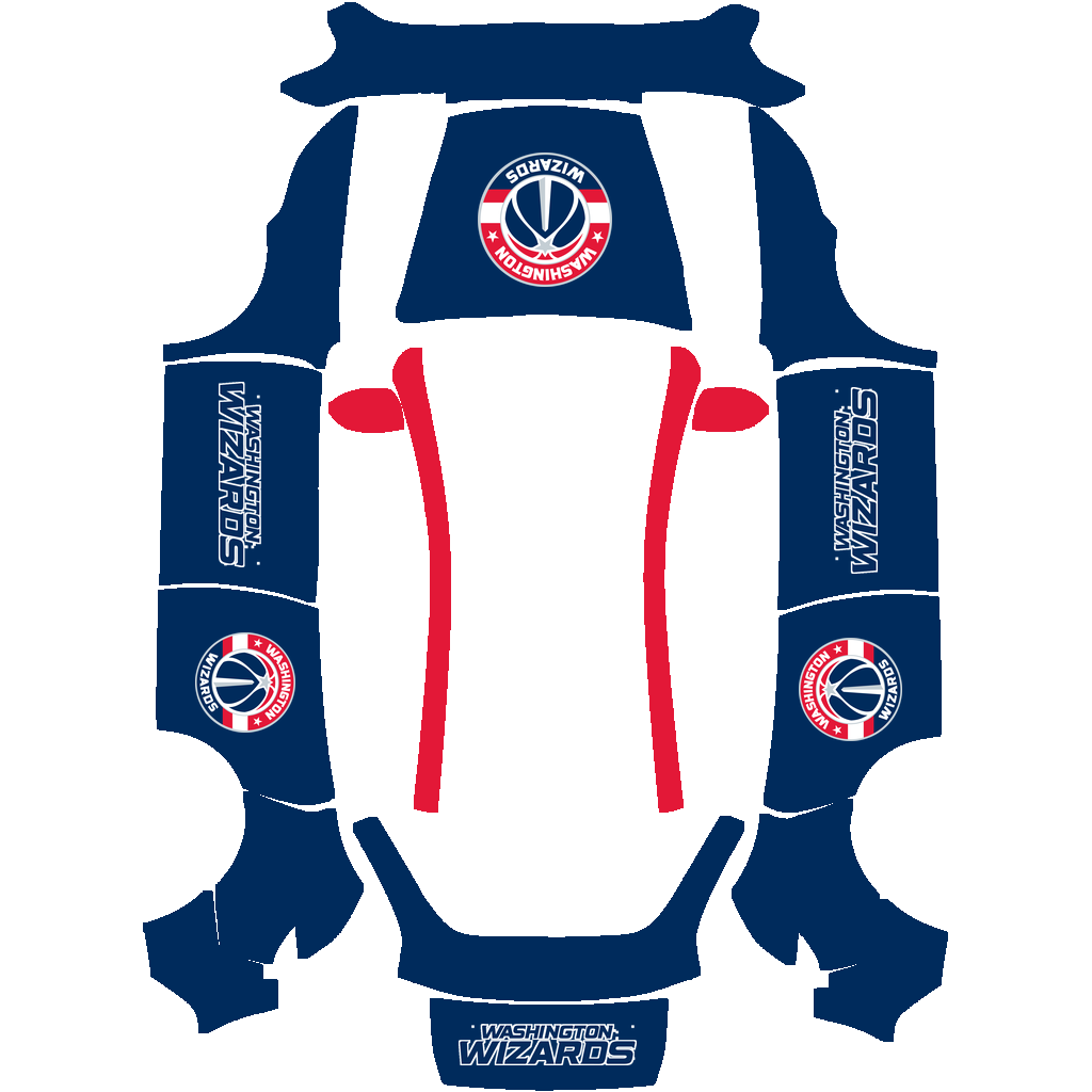 Washington Wizards Paint Shop wrap