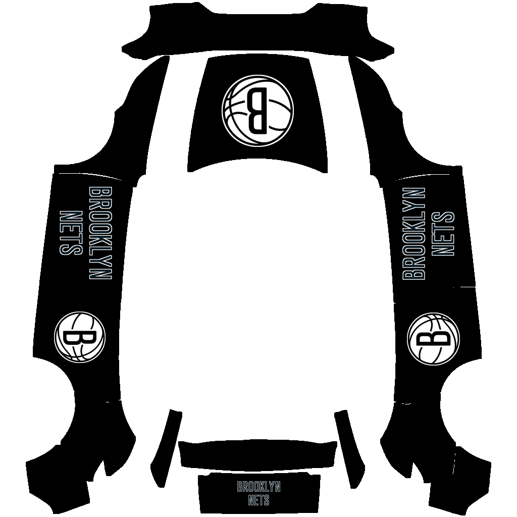 Brooklyn Nets Paint Shop wrap