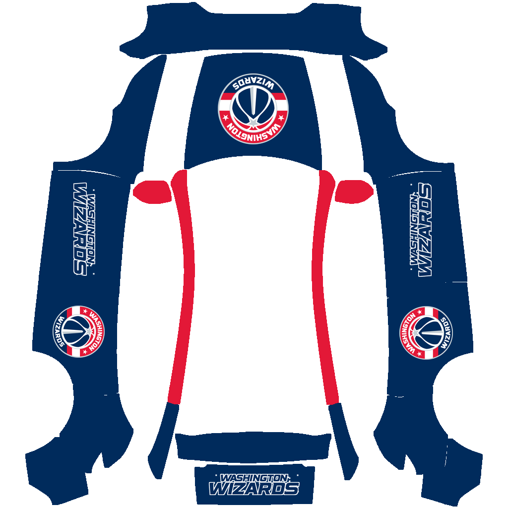 Washington Wizards Paint Shop wrap